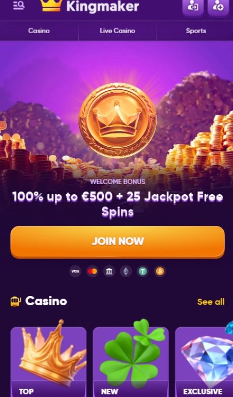 Découvrez les Jeux de Hasard de Kingmaker Casino en France en Ligne Découvrez les Jeux de Hasard de Kingmaker Casino en France en Ligne